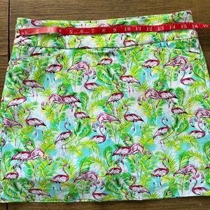 Attyre Skort Flamingo print, size 10
